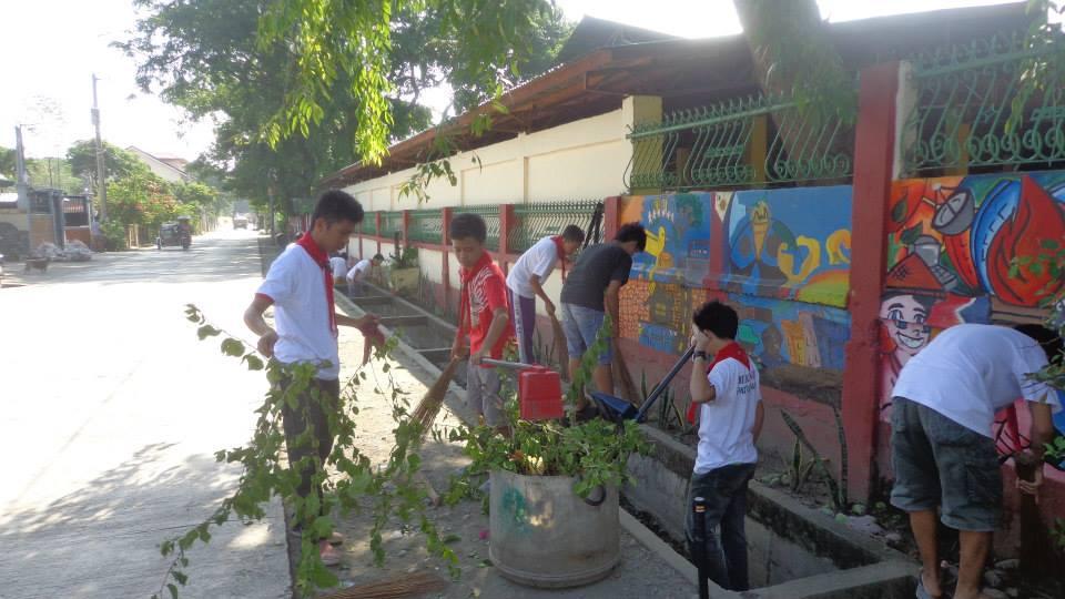 SCOUTS AGAINST DENGUE YEAR 5-- CLEAN-UP DRIVE 