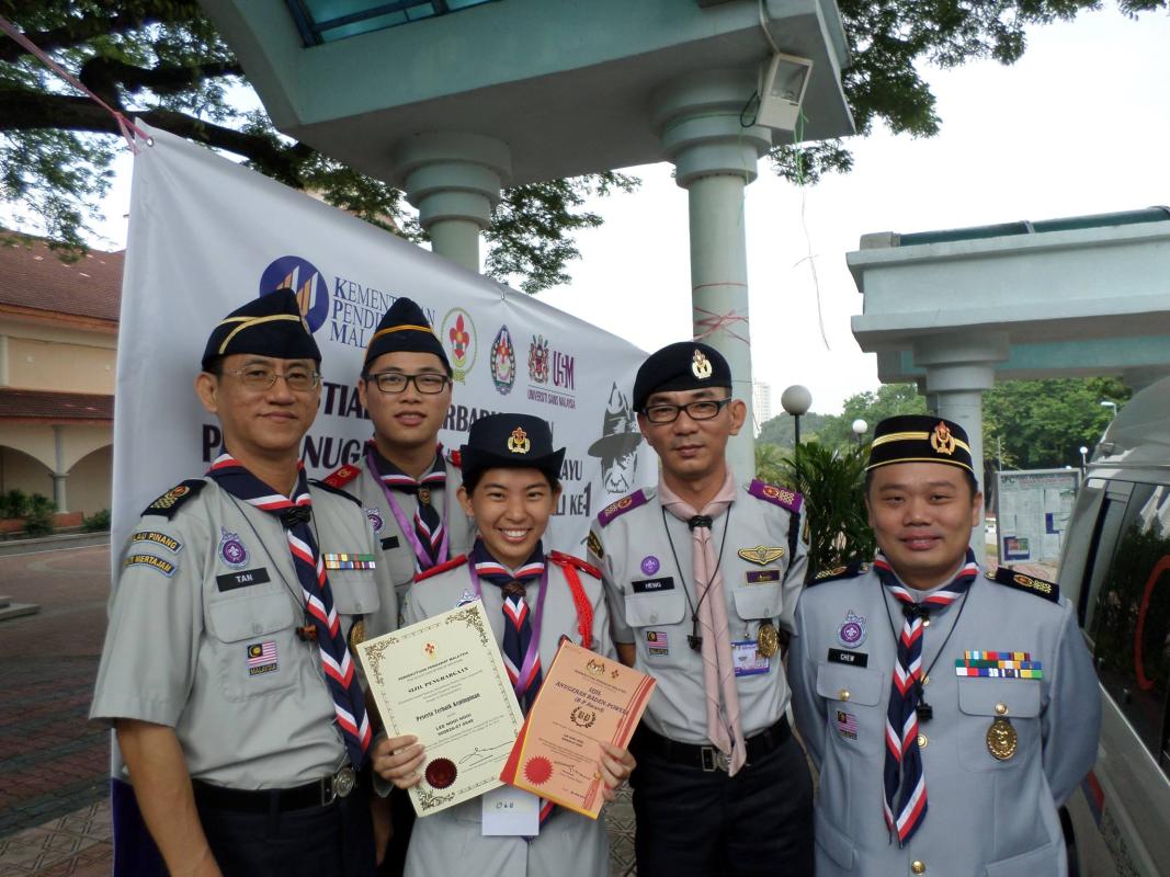 New Rover BP Award holder from Penang