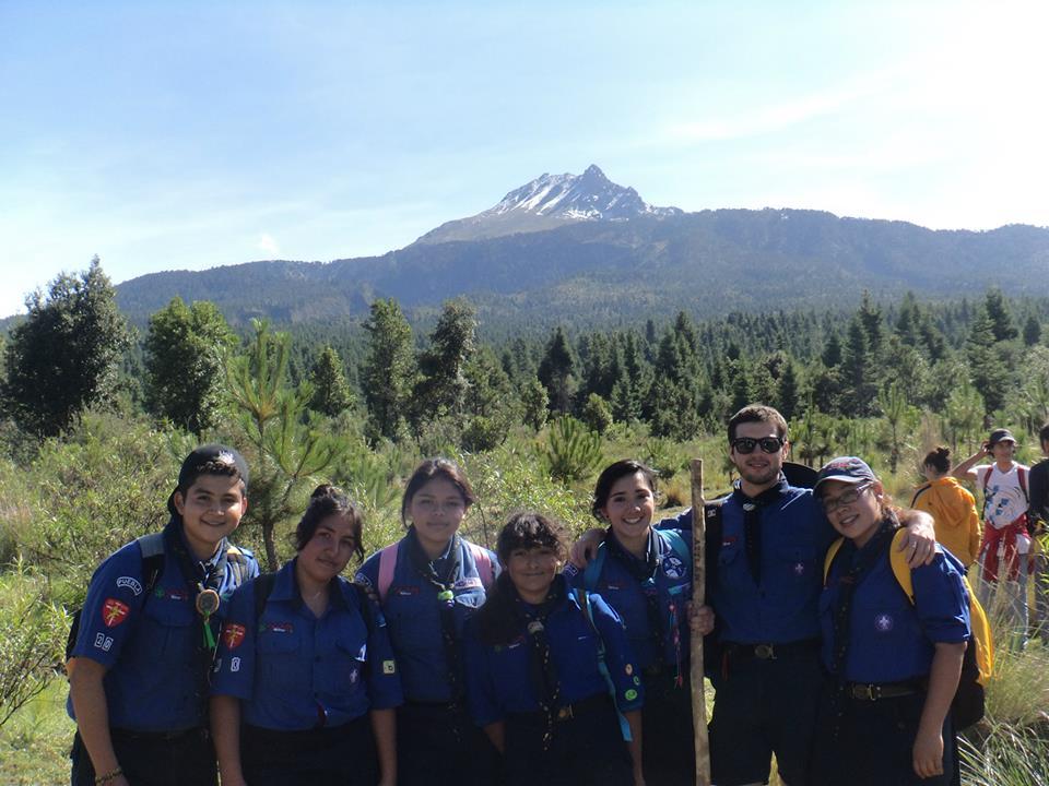 Reforestación en faldas de la Malinche