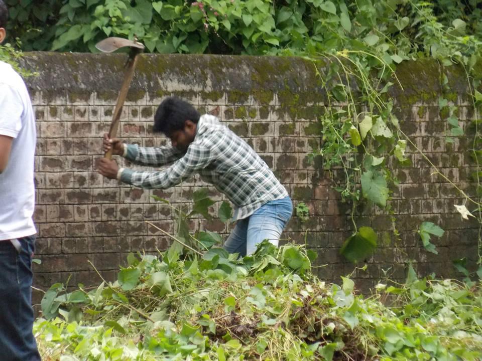 cleaniliness service at hopital Group Asansol District