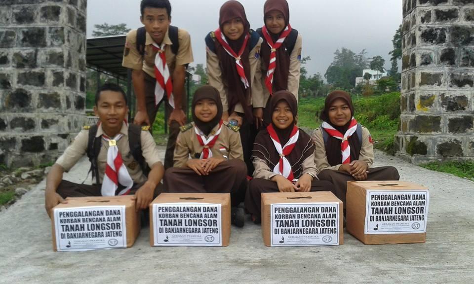 Penggalangan dana untuk Korban Bencana Tanah Longsor Banjar Negara