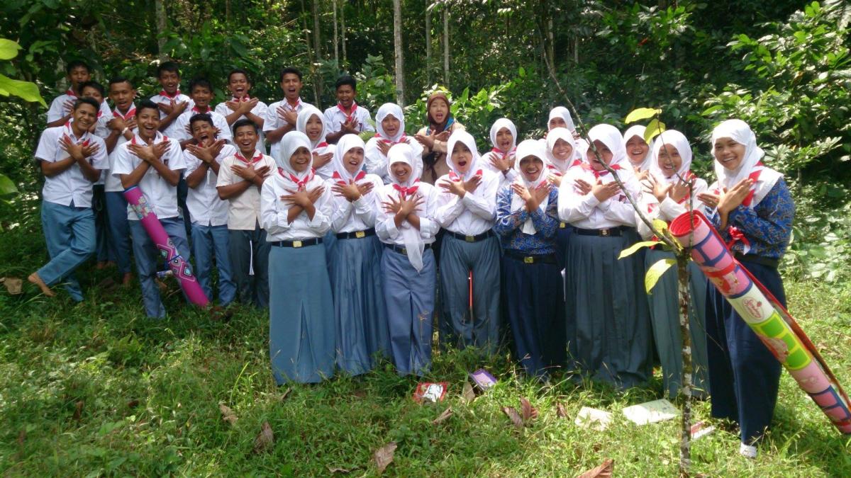 Initiate New Reading Volunteer Scouts Team in a remote village: Mandalamekar