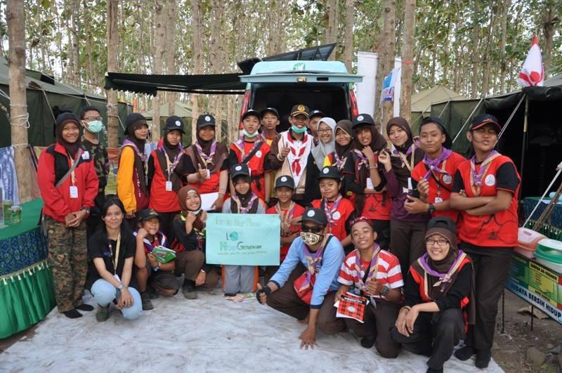 Anjungan Saka Kalpataru di Jambore Daerah Jawa Timur