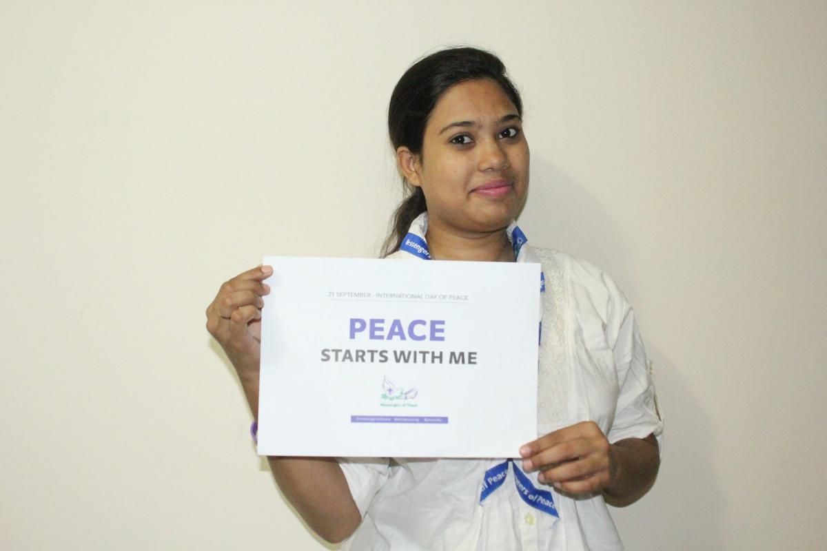 MoP - International Day of Peace Challenge - Scout Peace Selfie