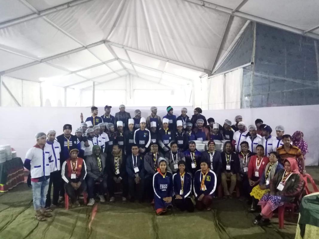 খাদ্য বিভাগ নবম জাতীয় কাব ক্যাম্পুরি ২০২০ 