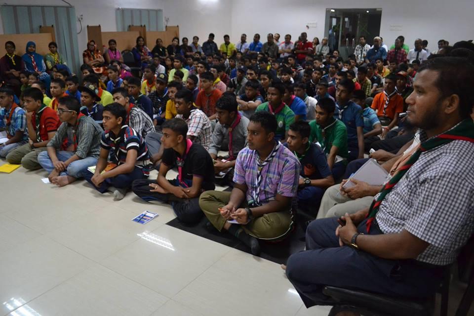 1st pre-camp for 23rd World Scout Jamboree