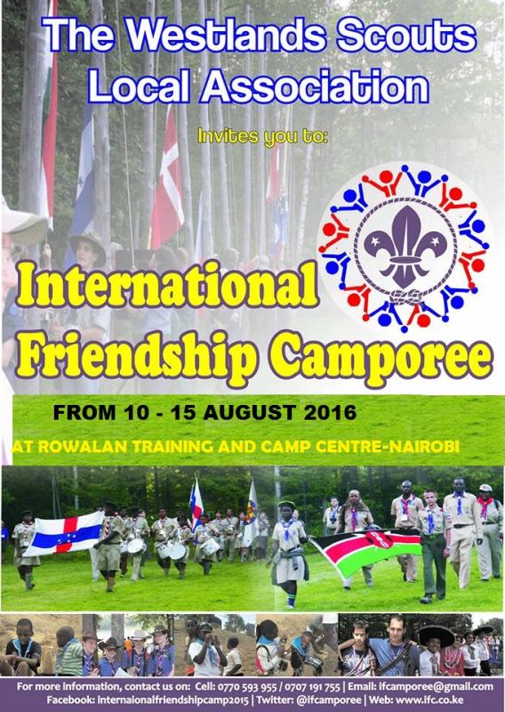 INTERNATIONAL FRIENDSHIP CAMPOREE 2016 (KENYA)