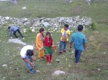 ROVERS AND RANGERS SERVICE CAMP IN BIJLIMAHADEV