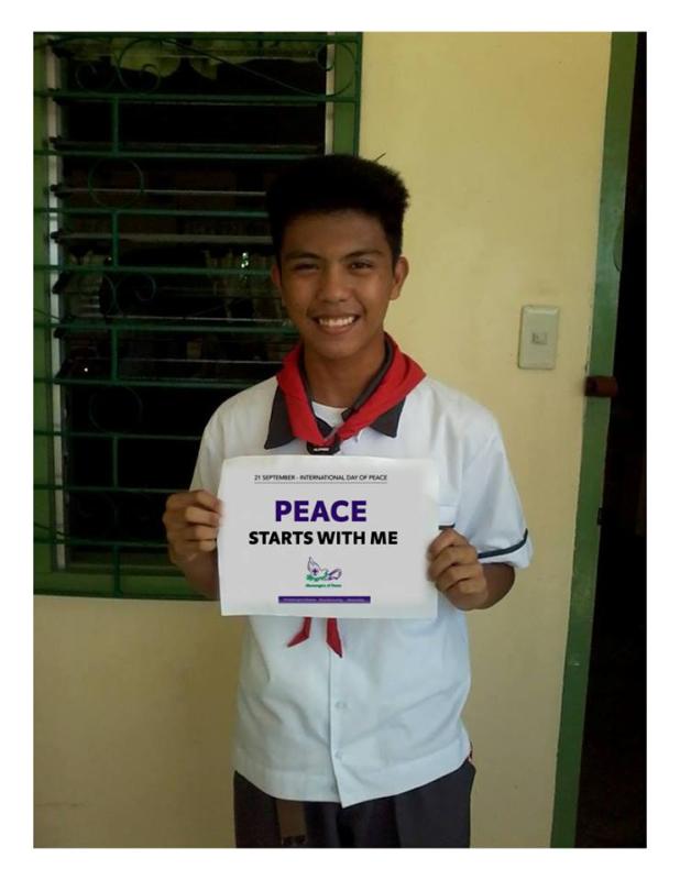 PEACE starts with me. :)