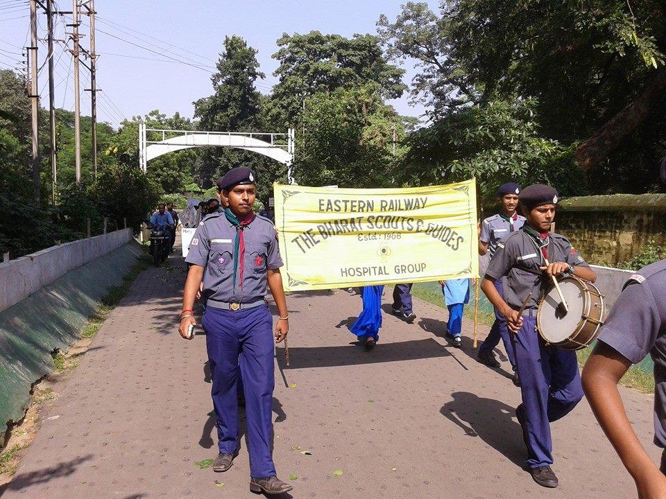 foot rally on cleanliness