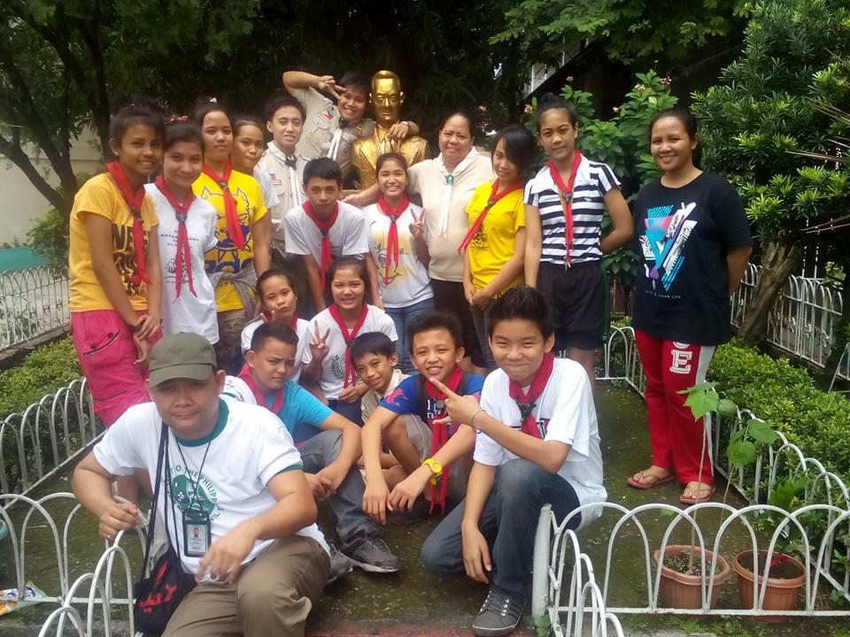 Antonio Maceda Integrated High School Boy Scouts Investiture and Advancement Camp