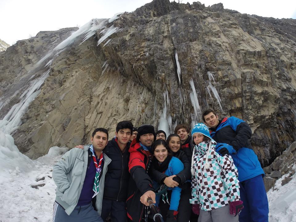 Scouts of Azerbaijan marched to the village of Ilisu Gah district.