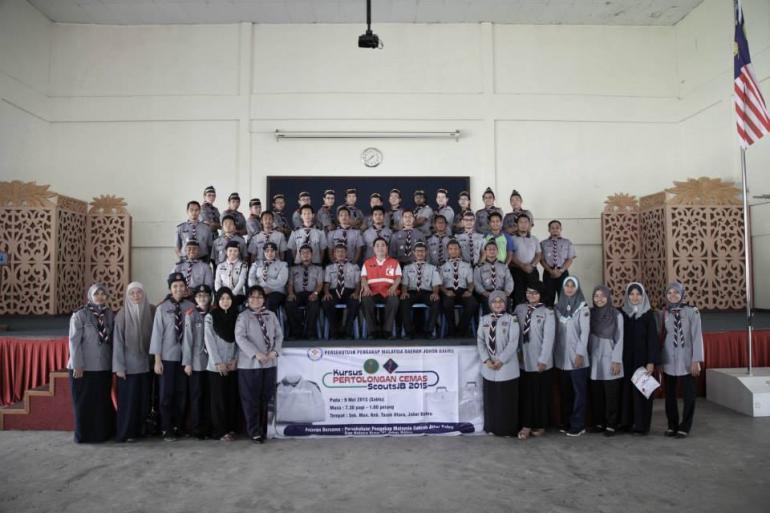 Kursus Pertolongan Cemas ScoutsJB 