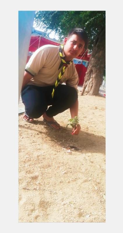 Isna Asheri Scout's One Scout One Tree Project ~ 2nd Plantation Drive