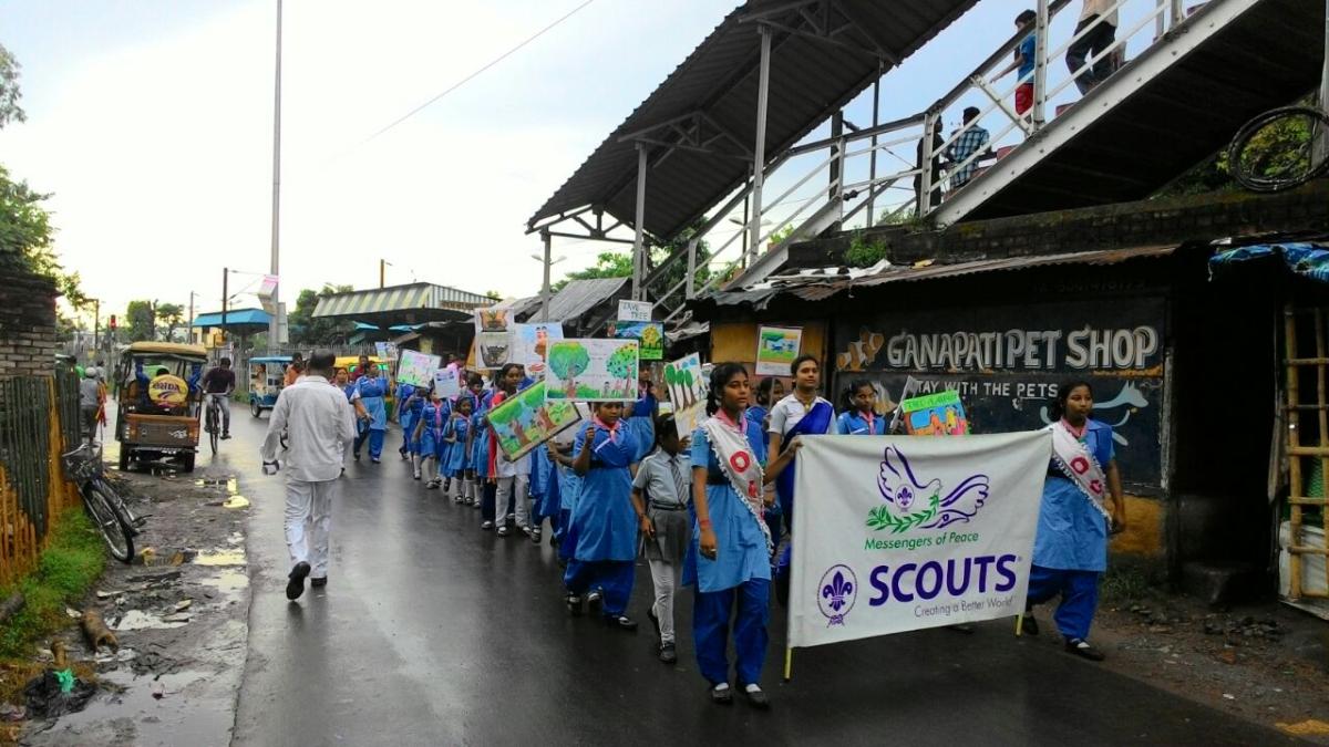 21st Sep 2016, International Peace Day Celebrations with   Officers’ Colony Group, Kanchrapara District Eastern Railway