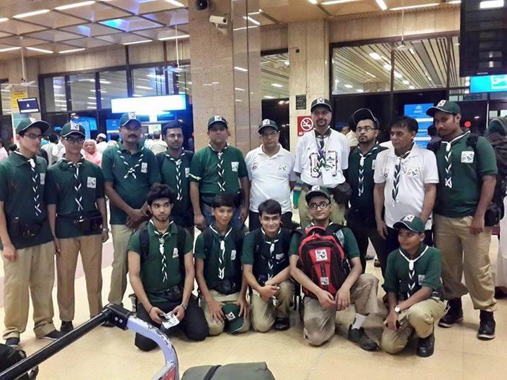 Services As Contingent Service Team Member for Pakistan's Contingent of the 23rd World Scouts Jamboree, Japan 2015