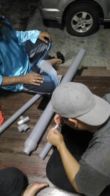  Kampung Nelayan Vietnam, Bidong Street Light Solar Lamp Project :  (Group 1) [Update ] : Project Implementation