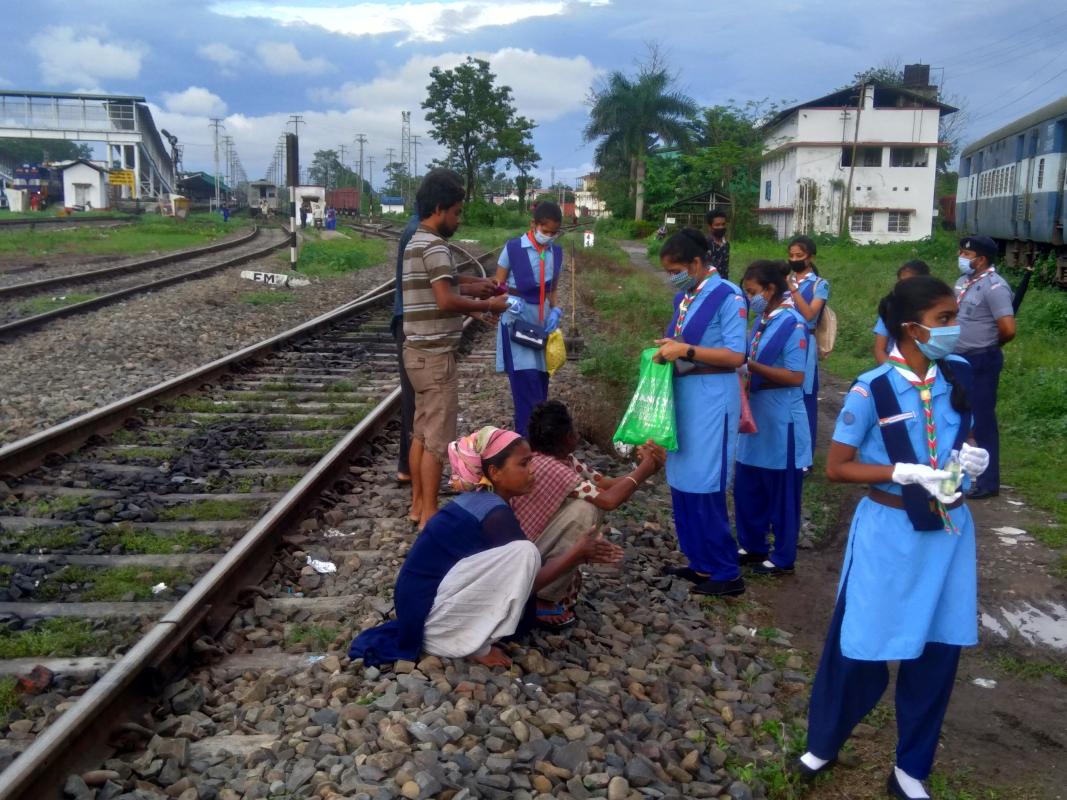 Handmade Mask Distribution