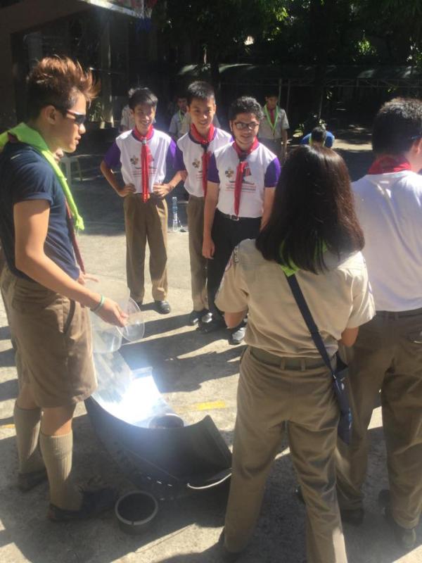 Scouts Solar Road Show  