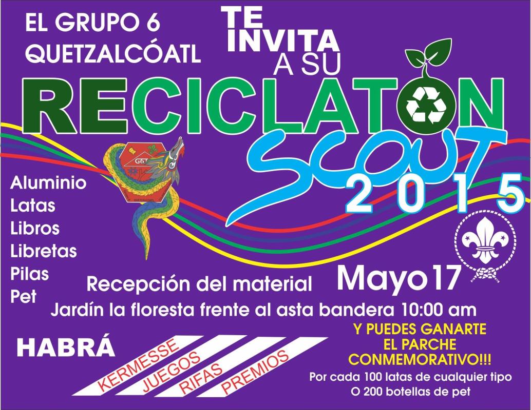 Reciclaton Scout 2015 