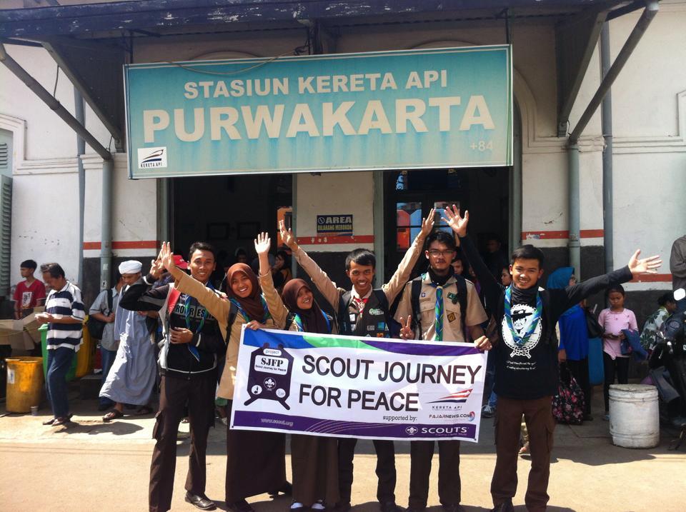 Scout Journey for Peace Stage 6 ; Cibatu, Garut - Purwakarta City
