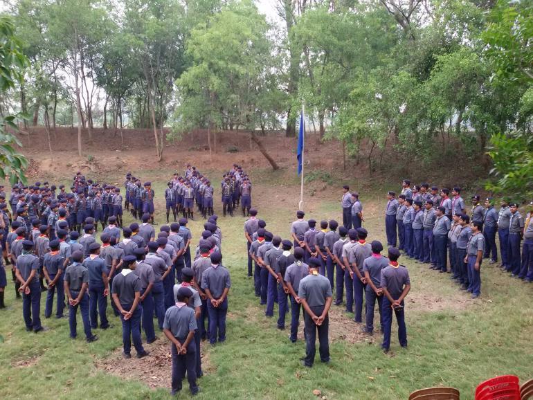 State Level prospective rajya puraskar,rashtrapati scout/guide & nipun,rashtrapati rover/ranger testing camp of Eastern Railway,B.S&G,INDIA