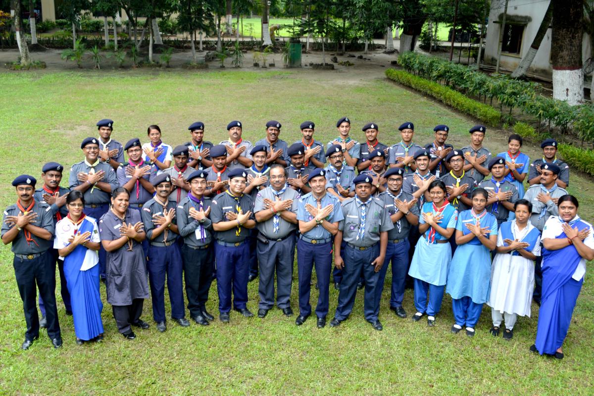 Group Photographs of Coordinators of ‘Messenger of Peace’ .'Teem India'