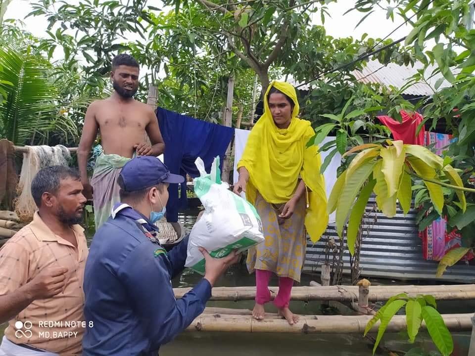 Food Supply for Flooded people