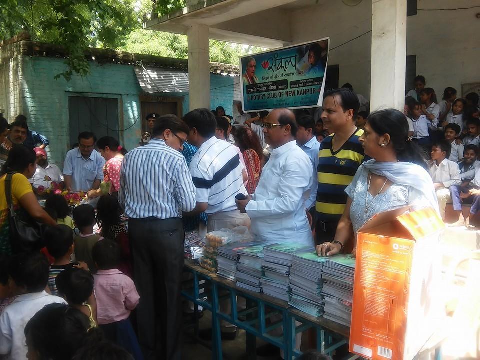 Distribution of Notebooks and Stationery 