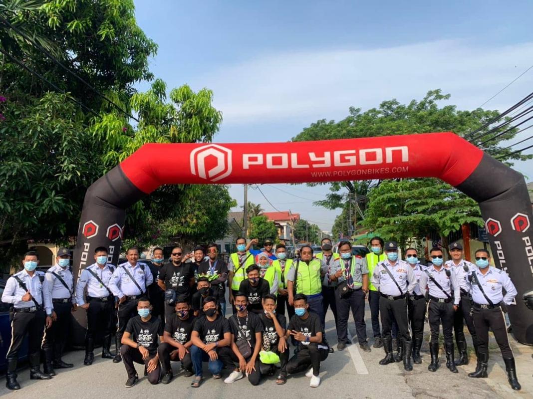  Malaysia Independent Day  'Cycling Program (MPKK) Kampung Nakhoda