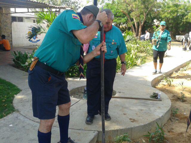SERVICIO EN LA PLAZA BADEN-POWELL DE MARACAIBO, ESTADO ZULIA, VENEZUELA.
