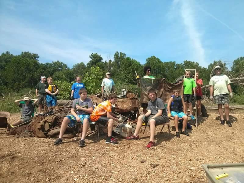 Troop 443 Meremec River Clean Up