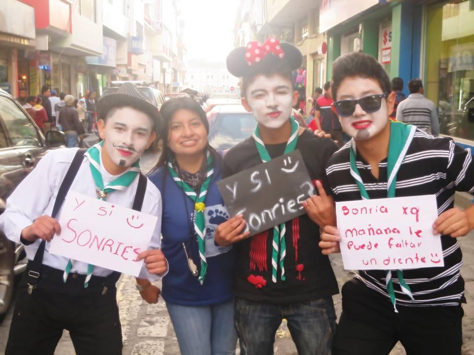 Regalando sonrisas 