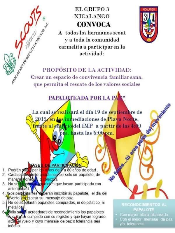 Papaloteada por la Paz