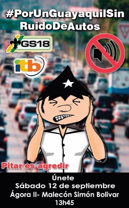 Por un Guayaquil sin ruido de autos.