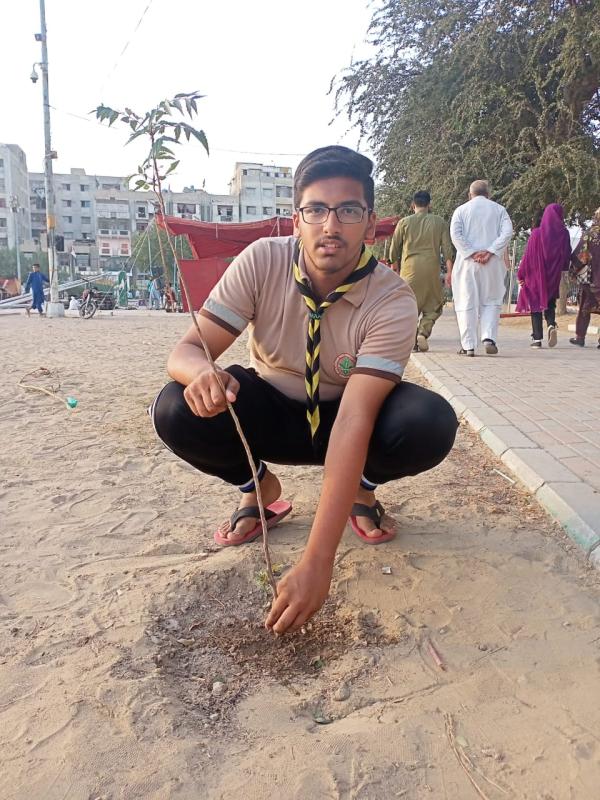 Isna Asheri Scout's One Scout One Tree Project ~ 2nd Plantation Drive