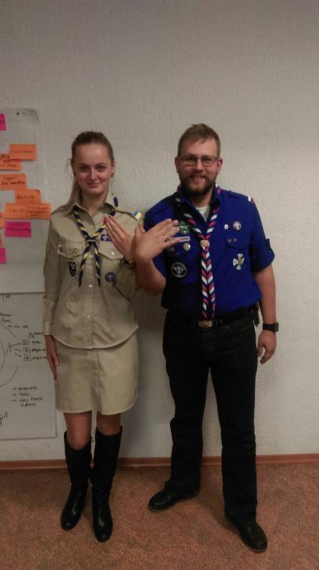 Understanding between scouts from Russian and Ukraine