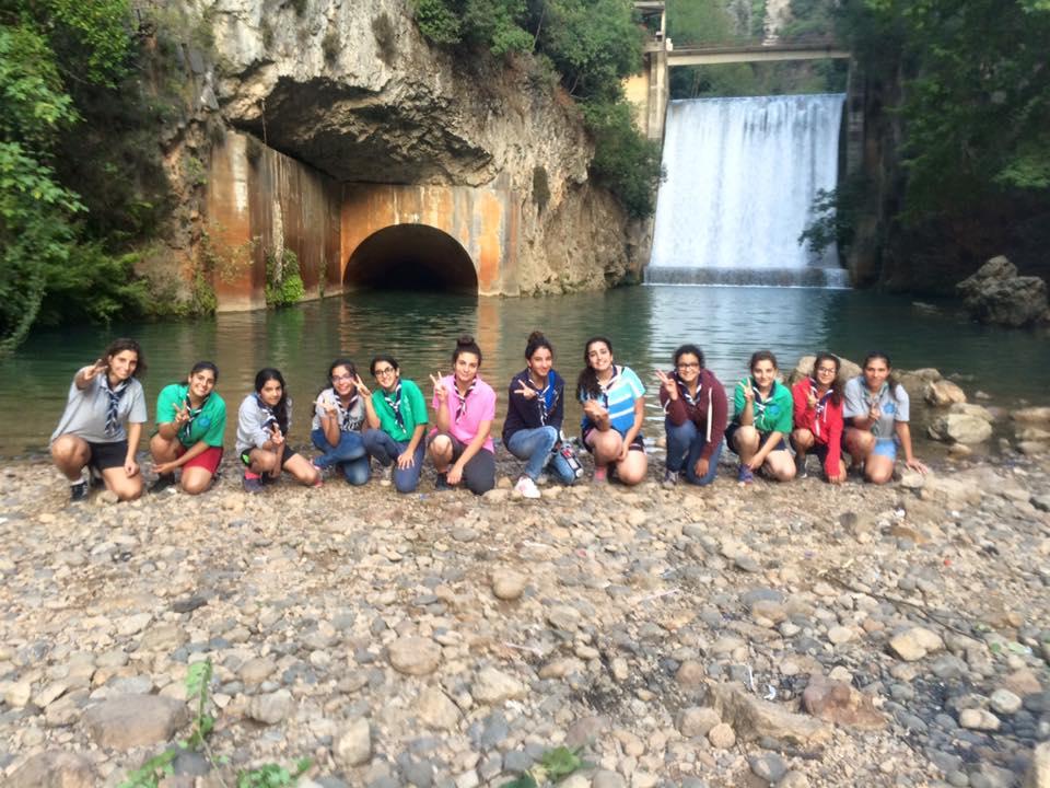 GIRL SCOUTS ENJOY A DAY IN CHOUWEIN