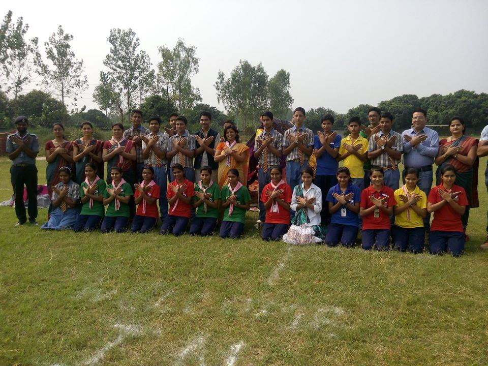 different activity in school with M.O.P. india