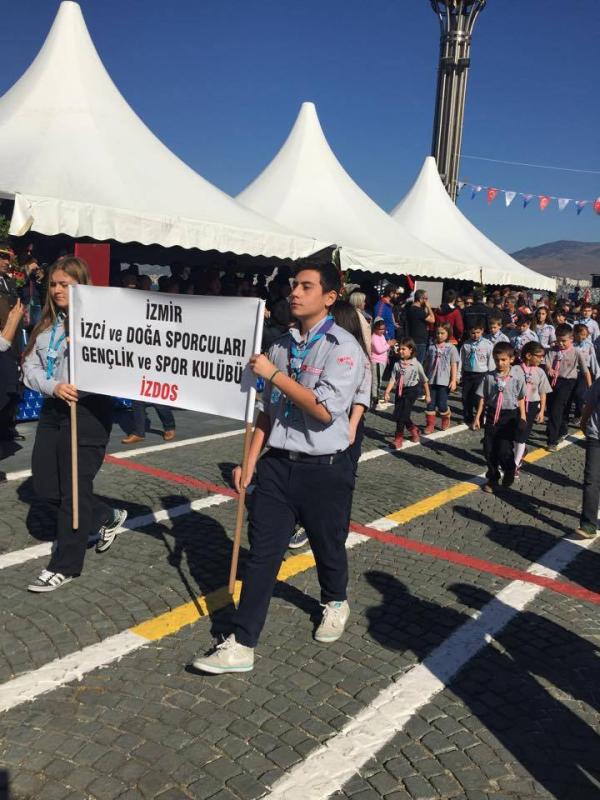 Official parade ceremonies for Turkey 92nd Republic Day Celebrations