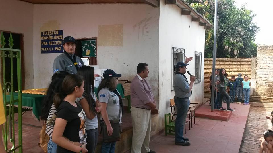Servicio a la escuela Koe ju de Fernando de la Mora 
