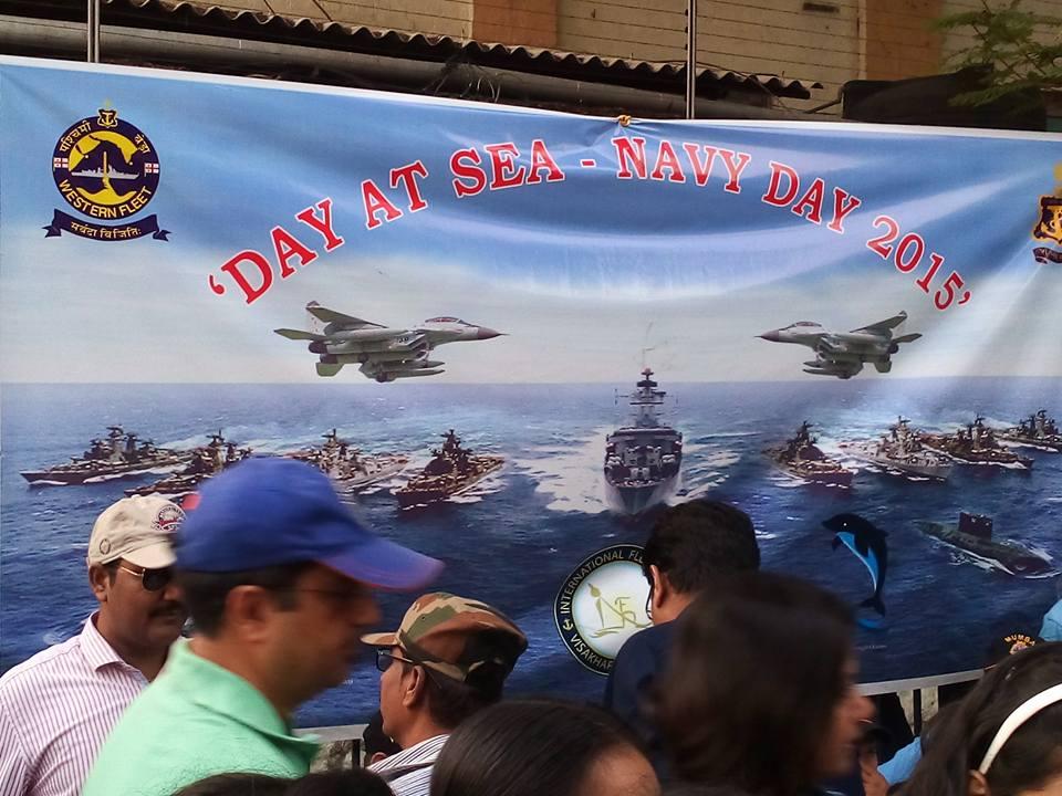 Visit to Naval ship INS Mysore (D 60)
