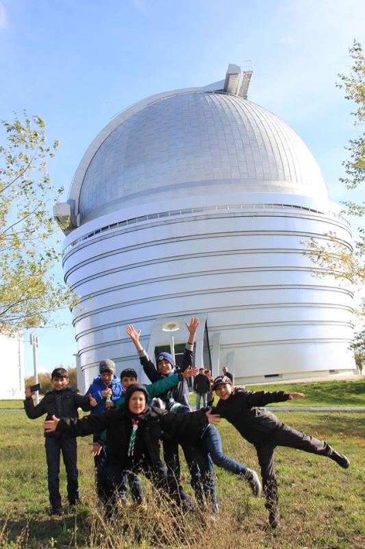 Shamakhi tour of Scouts of Azerbaijan 