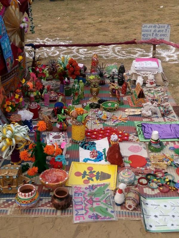 इंडियन स्काउट ग्रुप (स्वतंत्र) की हस्तकला प्रदर्शनी