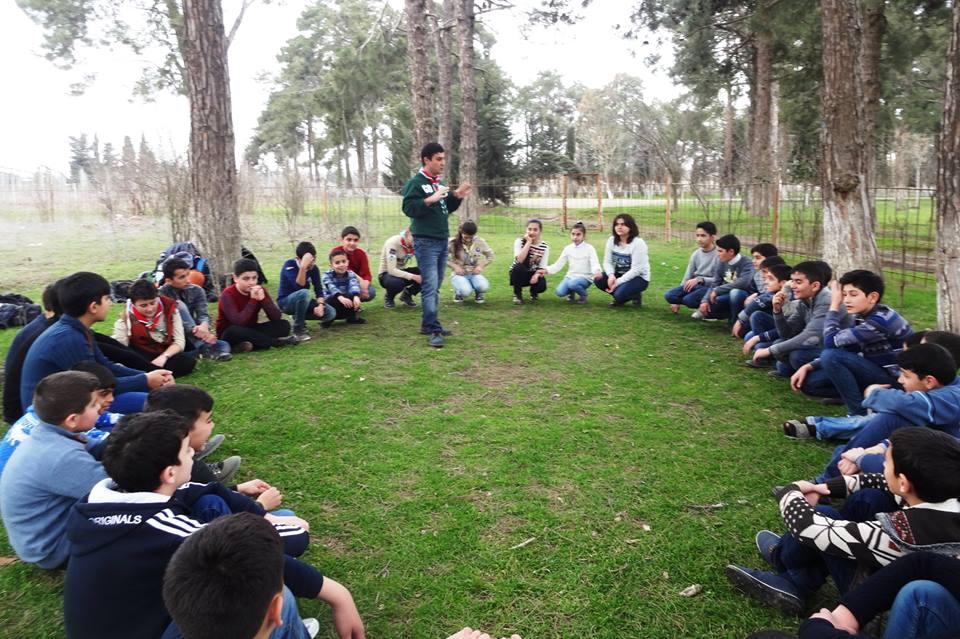 The next meeting of  "Muğan" Scout group  was held.