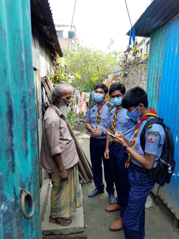 "প্লাস্টিক টাইড টার্নার চ্যালেঞ্জ ব্যাজ" কার্যক্রম-০২