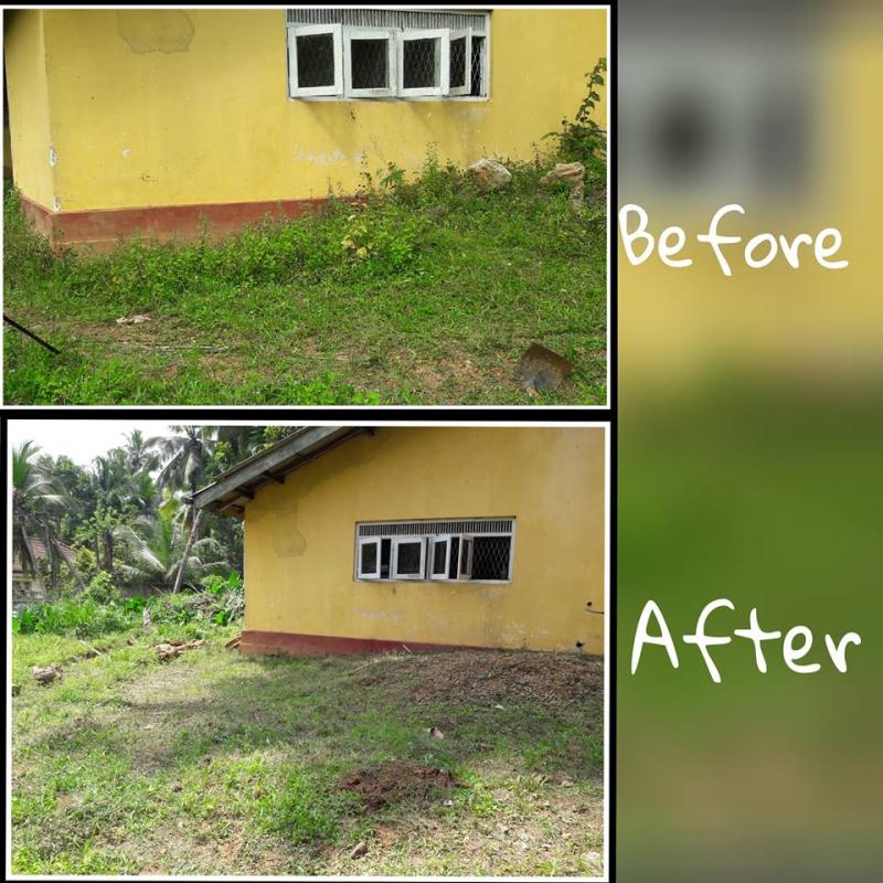 cleaning mayura children's home