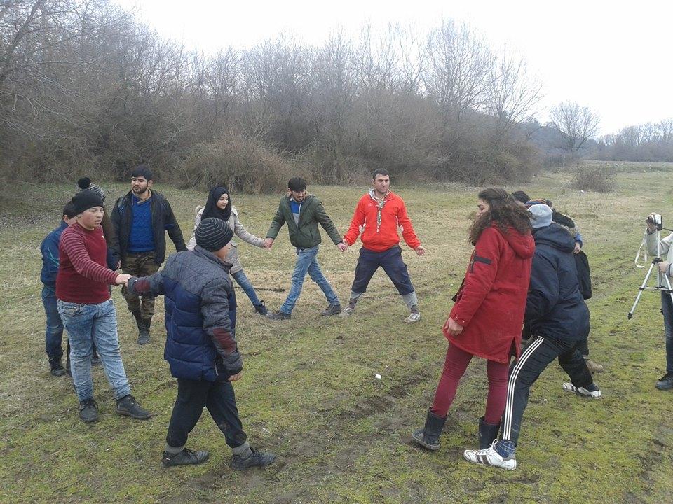 Goygol ( Göygöl ) scouts has organised a meeting aroud the Ganja river.