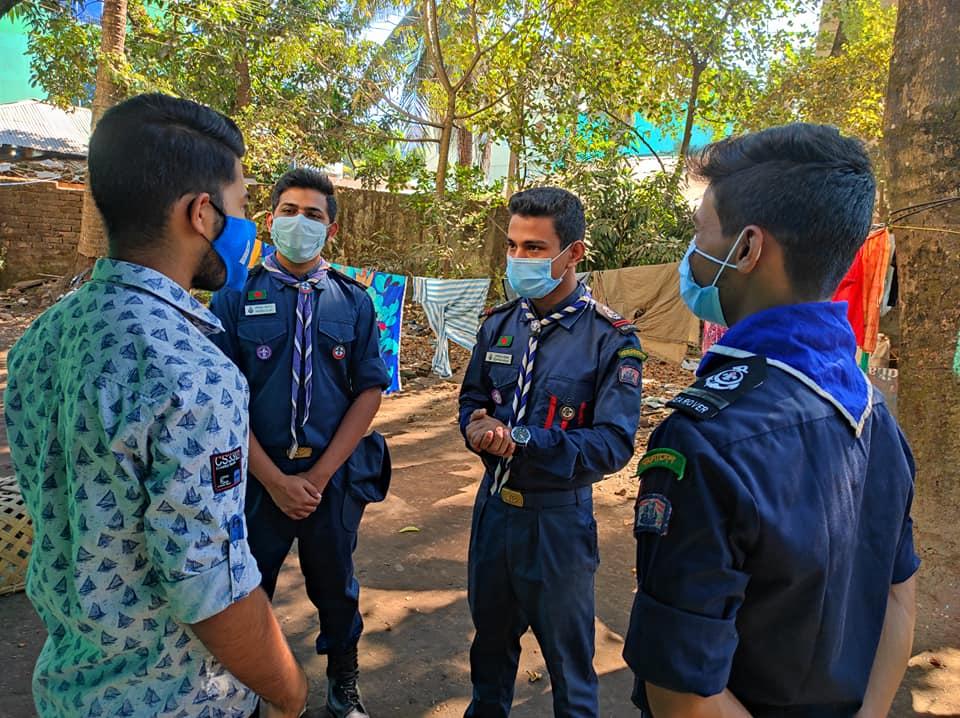 "প্লাষ্টিক টাইড টার্নার চ্যালেঞ্জ ব্যাজ''  প্রারম্ভিক পর্যায়