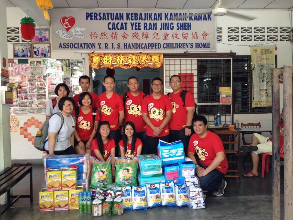 Food & Daily Usage Itmes Donation - Persatuan Kebajikan Kanak-Kanak Cacat "Yee Ran Jing Sheh" 怡然精舍 
